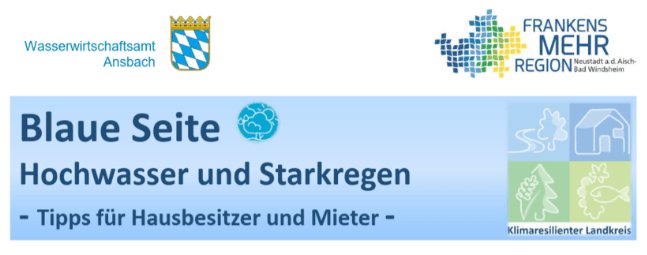 Blaue Seiten: Bürgerinformation Wasser